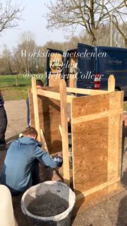 #tegelwerk #metselwerk #metselen #workshop #jeugd